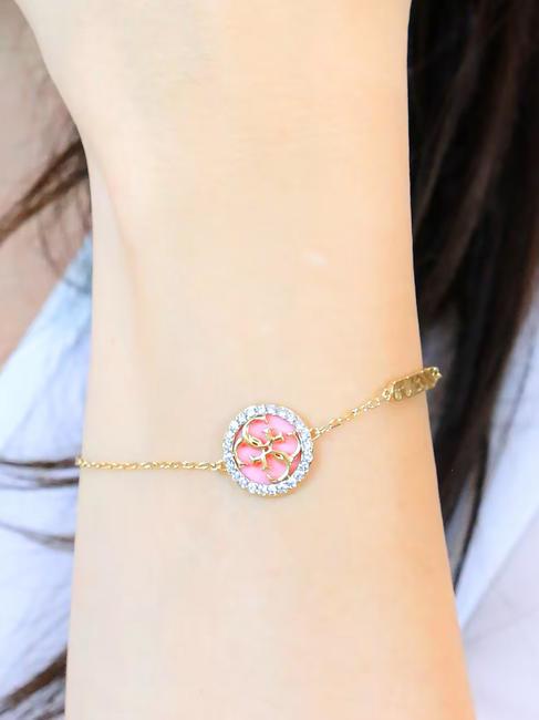LIFE IN 4G Bracelet yellow gold/rose - Bracelets