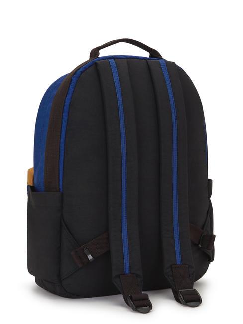 DAMIEN M Backpack with 13" laptop holder duo blue beige - Backpacks & School and Leisure