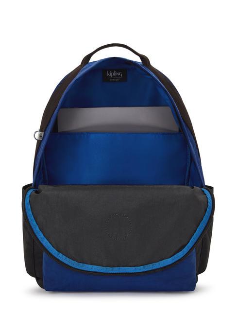 DAMIEN M Backpack with 13" laptop holder duo blue beige - Backpacks & School and Leisure