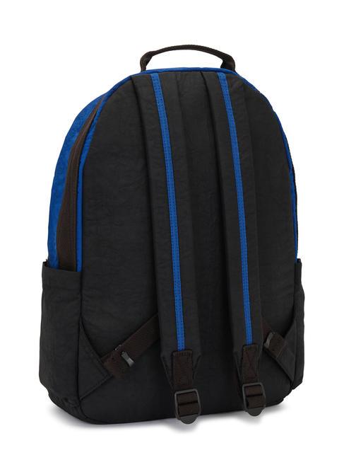 DAMIEN L Backpack with 15.6" laptop holder duo blue beige - Backpacks & School and Leisure