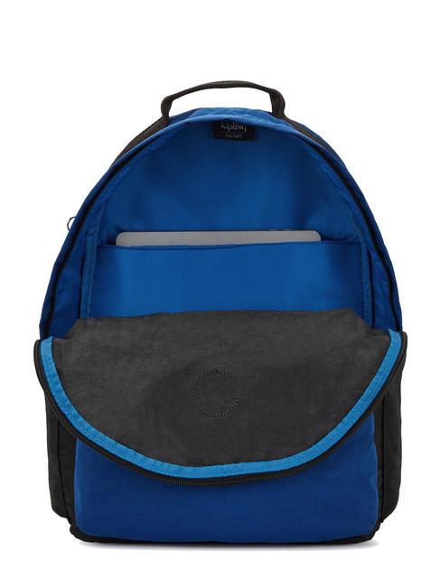 DAMIEN L Backpack with 15.6" laptop holder duo blue beige - Backpacks & School and Leisure