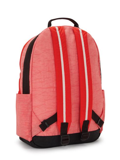 DAMIEN L Backpack with 15.6" laptop holder tango pink block - Backpacks & School and Leisure