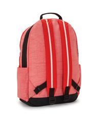 KIPLING DAMIEN L Backpack with 15.6" laptop holder tango pink block - Backpacks & School and Leisure - 3