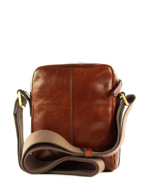 VESPUCCI  Leather bag BROWN - Over-the-shoulder Bags for Men