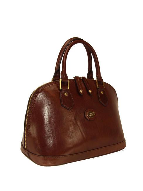 STORY  Bugatti by hand, with shoulder strap, in leather BROWN - Women’s Bags