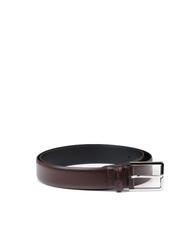 CALVIN KLEIN BOMBED Leather belt - Belts