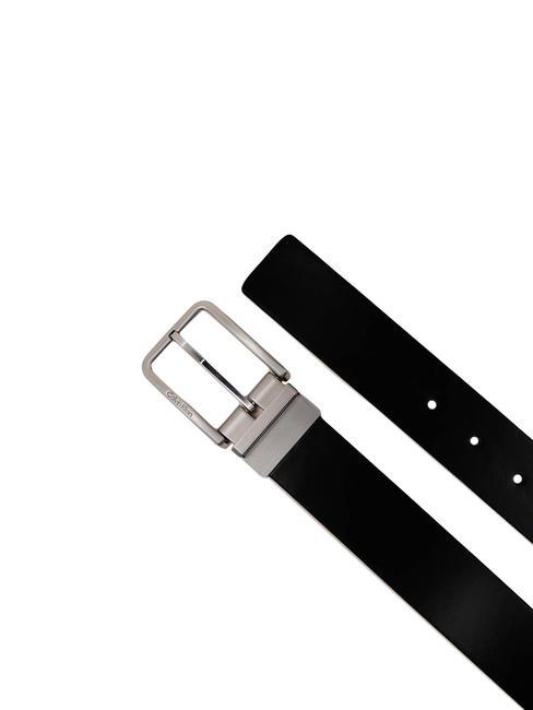 CASUAL Reversible leather belt black/brown - Belts