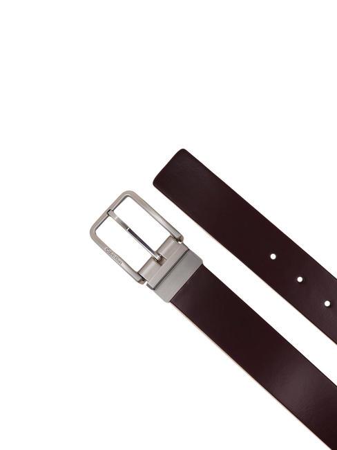 CASUAL Reversible leather belt black/brown - Belts