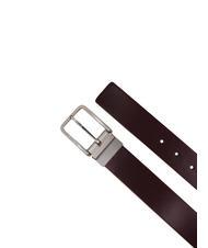 CALVIN KLEIN CASUAL Reversible leather belt black/brown - Belts - 4