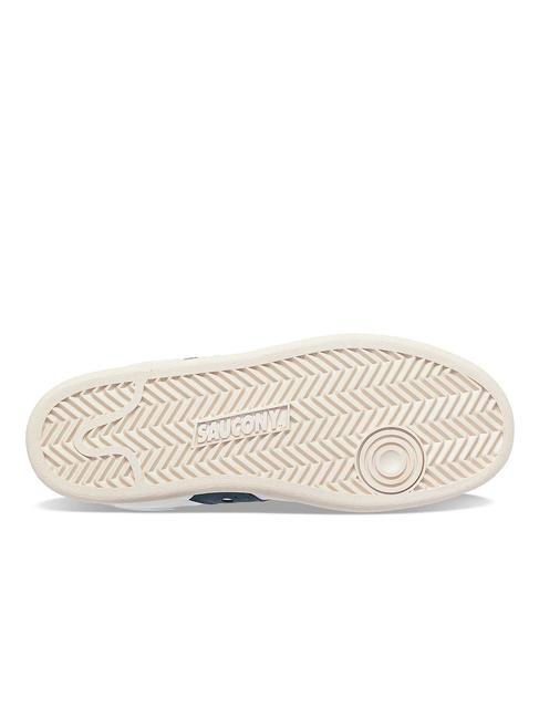 JAZZ COURT Leather sneakers white/blue - Men’s shoes