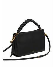 COCCINELLE BOHEME GRANA DOUBLE Handbag, with shoulder strap, in leather noir/cuir - Women&rsquo;s Bags - 2