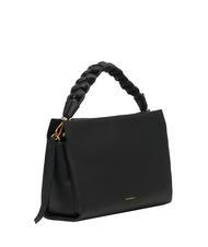COCCINELLE BOHEME GRANA DOUBLE Handbag, with shoulder strap, in leather noir/cuir - Women&rsquo;s Bags - 3