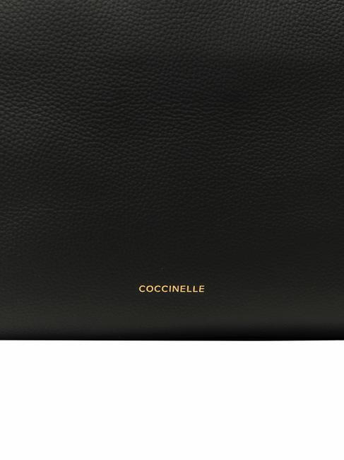 BOHEME GRANA DOUBLE Handbag, with shoulder strap, in leather noir/cuir - Women&rsquo;s Bags