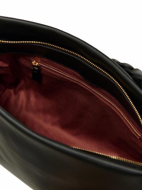 BOHEME GRANA DOUBLE Handbag, with shoulder strap, in leather noir/cuir - Women&rsquo;s Bags