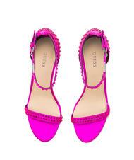 GUESS KABAILE High sandals with applications fuchsia - Women’s shoes - 3