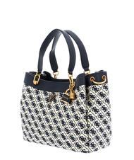 GUESS SHEMARA Jacquard bag with shoulder strap navy logo - Women&rsquo;s Bags - 2