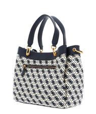 GUESS SHEMARA Jacquard bag with shoulder strap navy logo - Women&rsquo;s Bags - 3