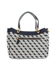 GUESS SHEMARA Jacquard bag with shoulder strap navy logo - Women&rsquo;s Bags - 4