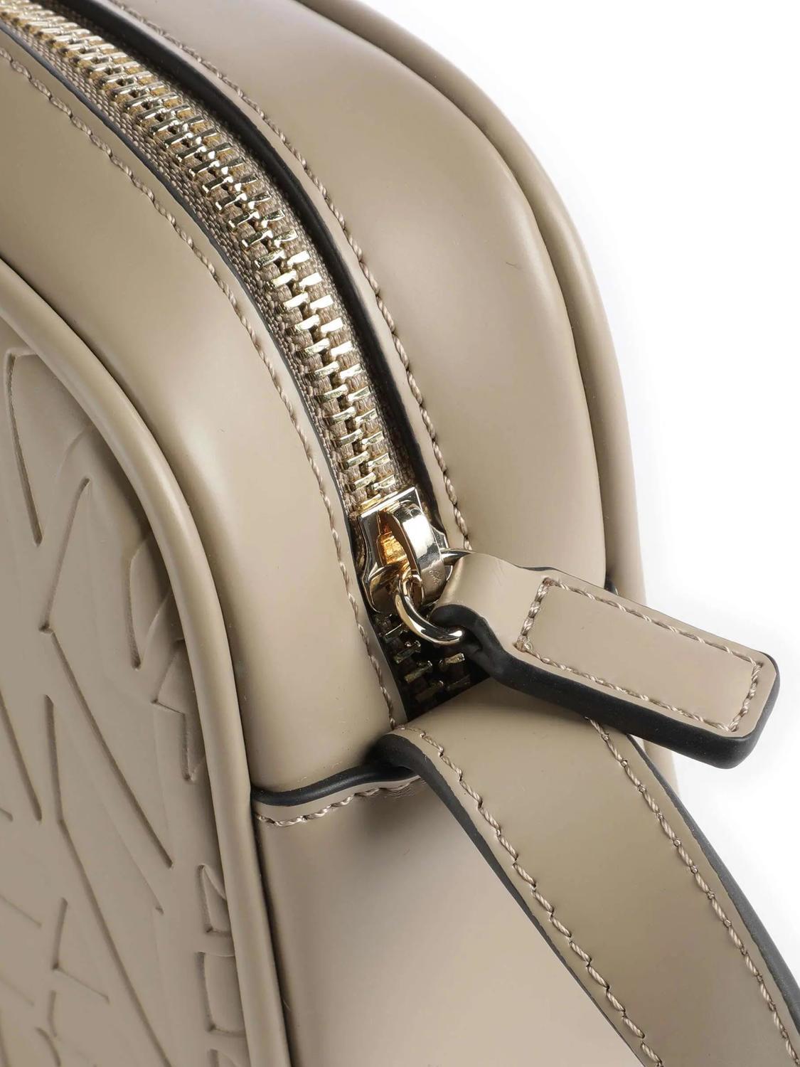 Armani Exchange Logo Embossed Shoulder Mini Bag Internship Buy At