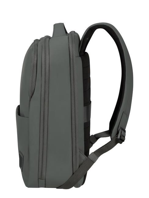WANDER LAST 14.1" laptop backpack gunmetal green - Laptop backpacks