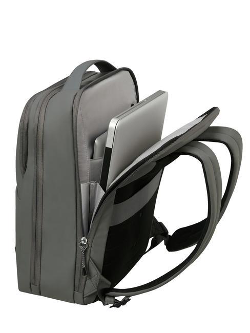 WANDER LAST 14.1" laptop backpack gunmetal green - Laptop backpacks