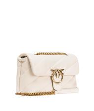 PINKO CLASSIC LOVE PUFF Nappa leather bag silk white-antique gold - Women&rsquo;s Bags - 2