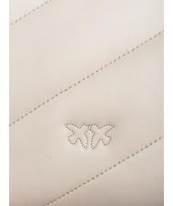 PINKO CLASSIC LOVE PUFF Nappa leather bag silk white-antique gold - Women&rsquo;s Bags - 5