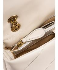 PINKO CLASSIC LOVE PUFF Nappa leather bag silk white-antique gold - Women&rsquo;s Bags - 6
