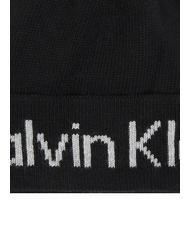 CALVIN KLEIN LOGO REVERSO TONAL Cap with cuff ckblack - Hats - 3