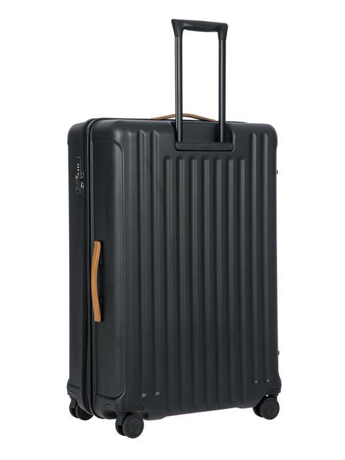 CAPRI Extra large trolley with USB port Black - Rigid Trolley Cases