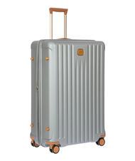 BRIC’S CAPRI Extra large trolley with USB port SILVER - Rigid Trolley Cases - 3