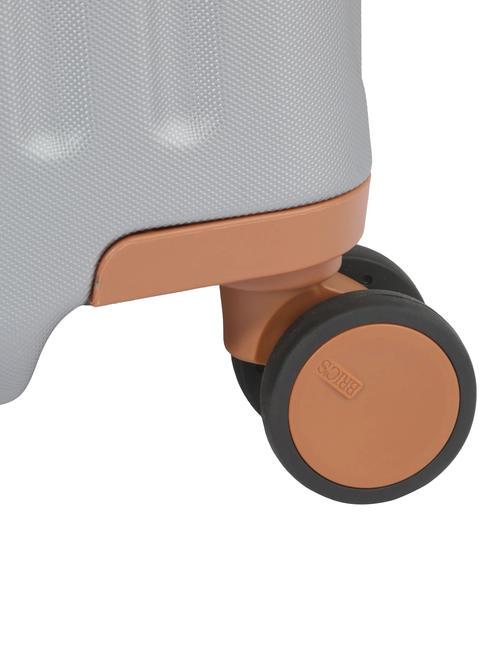 CAPRI Hand luggage with USB port SILVER - Hand luggage