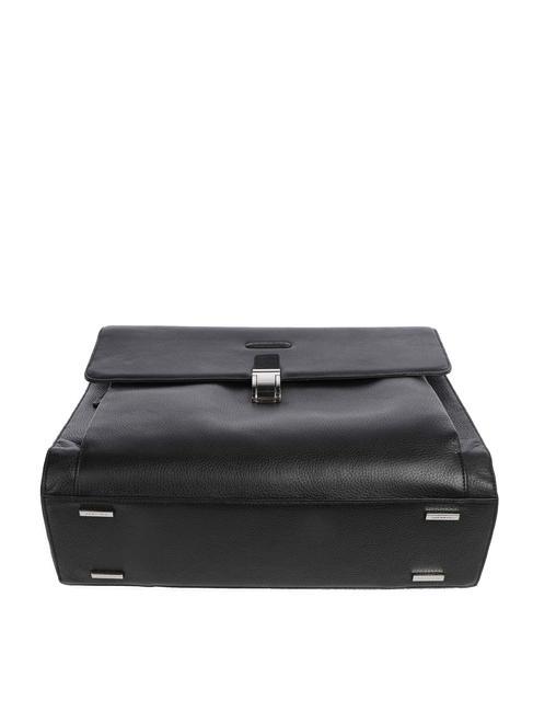 MODUS  15.6" PC briefcase, in leather Black - Work Briefcases