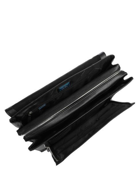 MODUS  15.6" PC briefcase, in leather Black - Work Briefcases