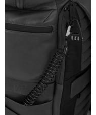 PIQUADRO CORNER 2.0 SPECIALE  15.6" laptop backpack, in leather, with rain cover Black - Laptop backpacks - 4