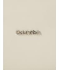 CALVIN KLEIN ELEVATED SOFT Large shoulder bag dark ecru - Women&rsquo;s Bags - 3