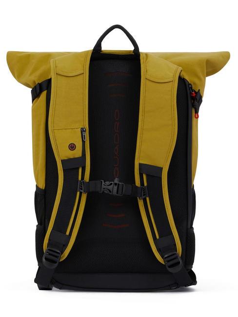 INIA RollTop backpack for 15.6" PC yellow - Laptop backpacks