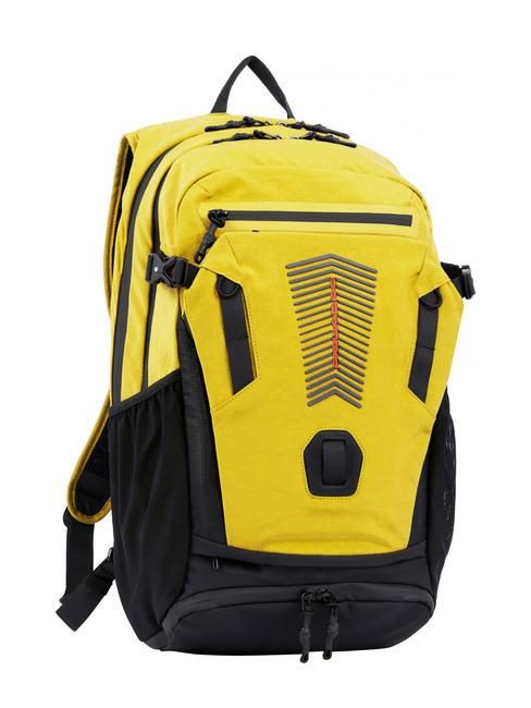 INIA 15.6" PC backpack with integrated LED yellow - Laptop backpacks