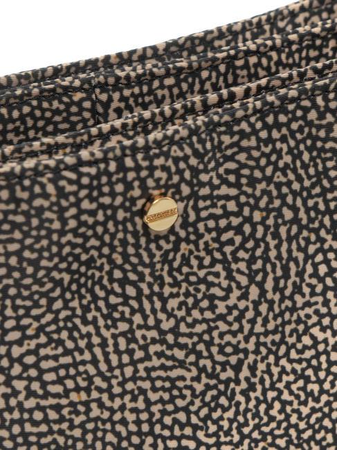 L'ECOLE NYLON Shoulder bag with three compartments OP / NATURAL / BLACK - Women&rsquo;s Bags