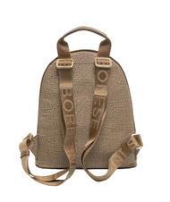 BORBONESE MEDIUM ECO LINE Women's Backpack Beiger sea - Women&rsquo;s Bags - 4