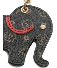 POLLINI HERITAGE Elephant key ring black lacquer - Key holders - 3