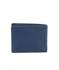 SPALDING STRIPE Leather wallet with coin purse navy/brown - Men&rsquo;s Wallets - 3