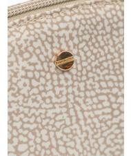 BORBONESE CLASSICA SMALL Small pouch sand - Sachets & Travels Cases - 3