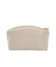 BORBONESE CLASSICA SMALL Small pouch sand - Sachets & Travels Cases - 4