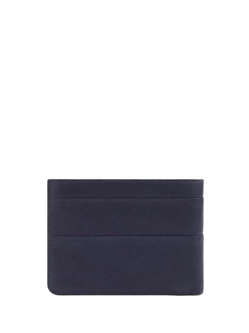 PAAVO Leather wallet, with coin purse blue - Men’s Wallets