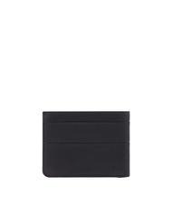 PIQUADRO PAAVO Leather wallet, with coin purse Black - Men’s Wallets - 3