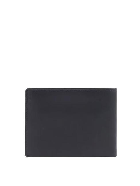 FINN Leather wallet, with coin purse Black - Men’s Wallets