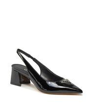GUESS ZANDA Patent slingback pumps BLACK - Women&rsquo;s shoes - 3