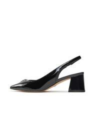 GUESS ZANDA Patent slingback pumps BLACK - Women&rsquo;s shoes - 4