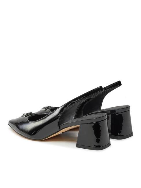 ZANDA Patent slingback pumps BLACK - Women&rsquo;s shoes